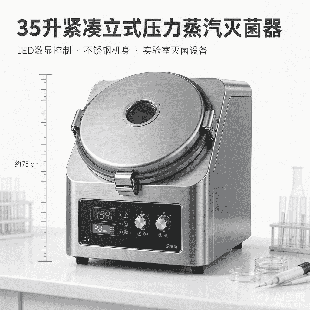 立式压力蒸汽灭菌器（数显型）YX-35L